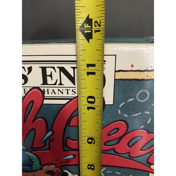 LANDS' END & GUND COACH PAUL BEAR LIMITED EDITION 1991 PLUSH WITH BOX VINTAGE - Picture 7 of 9